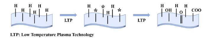 低温WWW.麻豆.COM体处理nanoPE7薄膜表面亲水机理